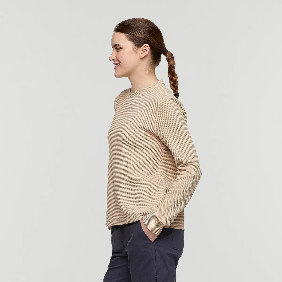 Atajo Long-Sleeve Waffle Shirt - Women's