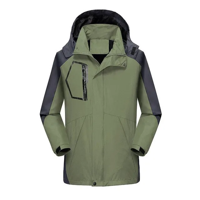 Autumn Winter Mens Softshell Hiking Jackets