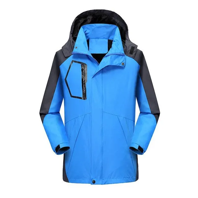 Autumn Winter Mens Softshell Hiking Jackets