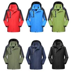 Autumn Winter Mens Softshell Hiking Jackets