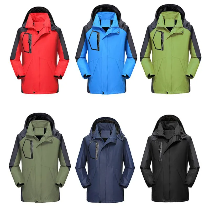 Autumn Winter Mens Softshell Hiking Jackets