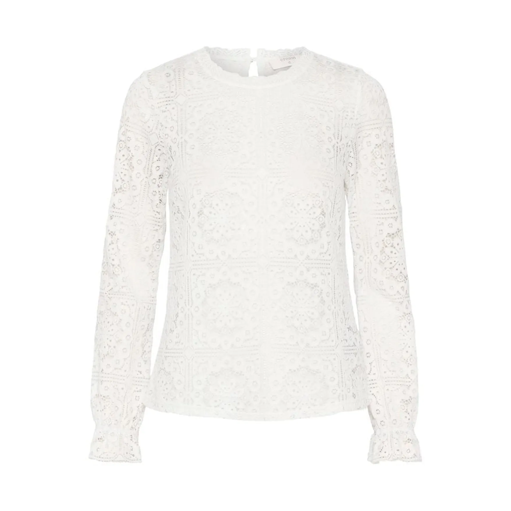 Cream Tiley Lace Blouse