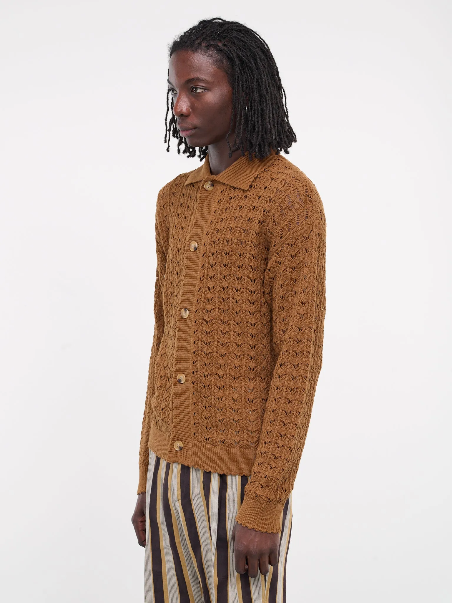 Einar Cardigan (EINAR-M24KN7028-BROWN)