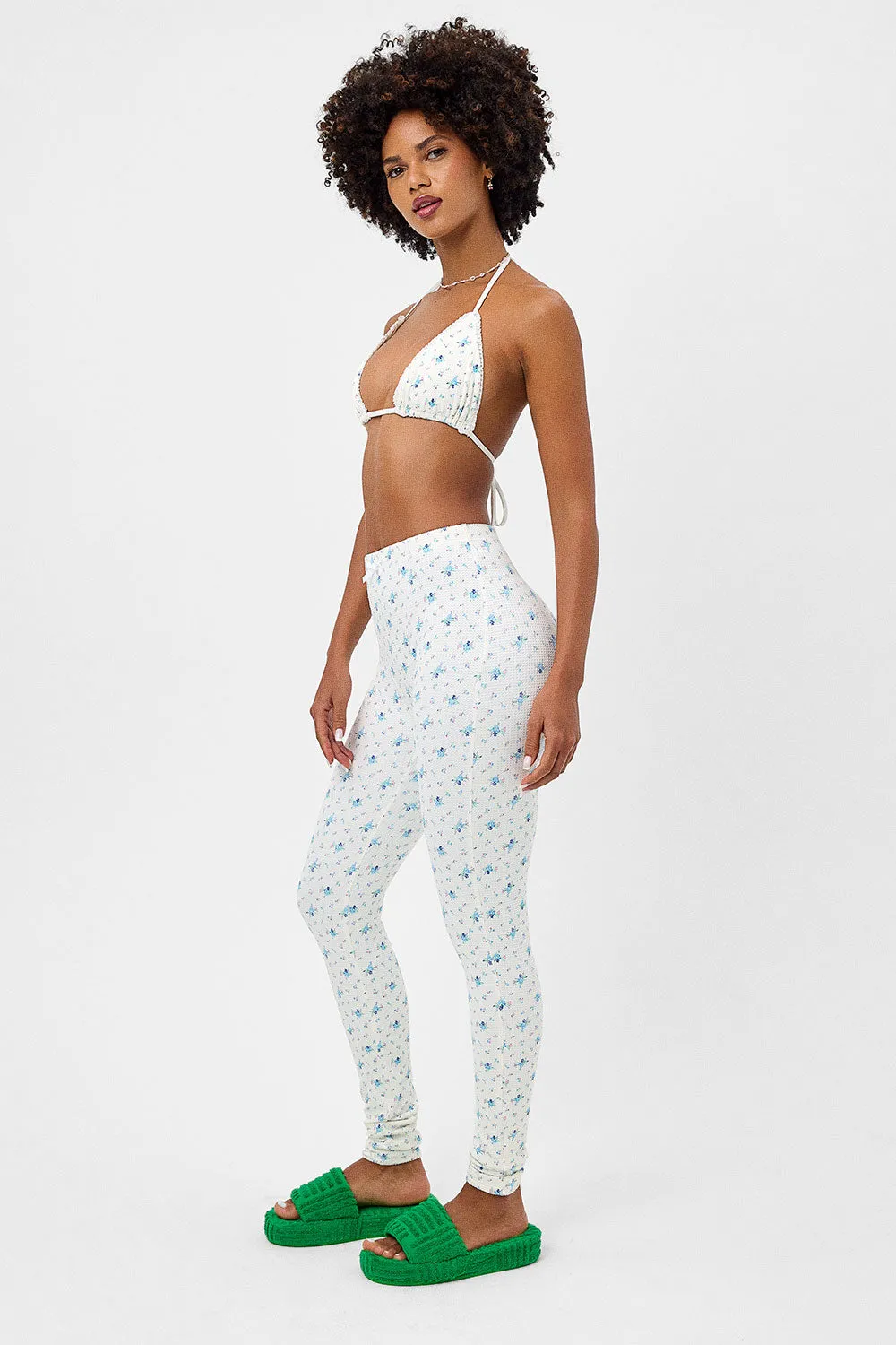 Erin Waffle Legging - Night Lily