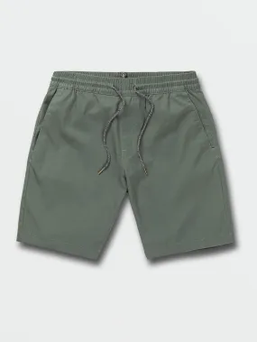 Frickin Elastic Waist Shorts - Dark Forest