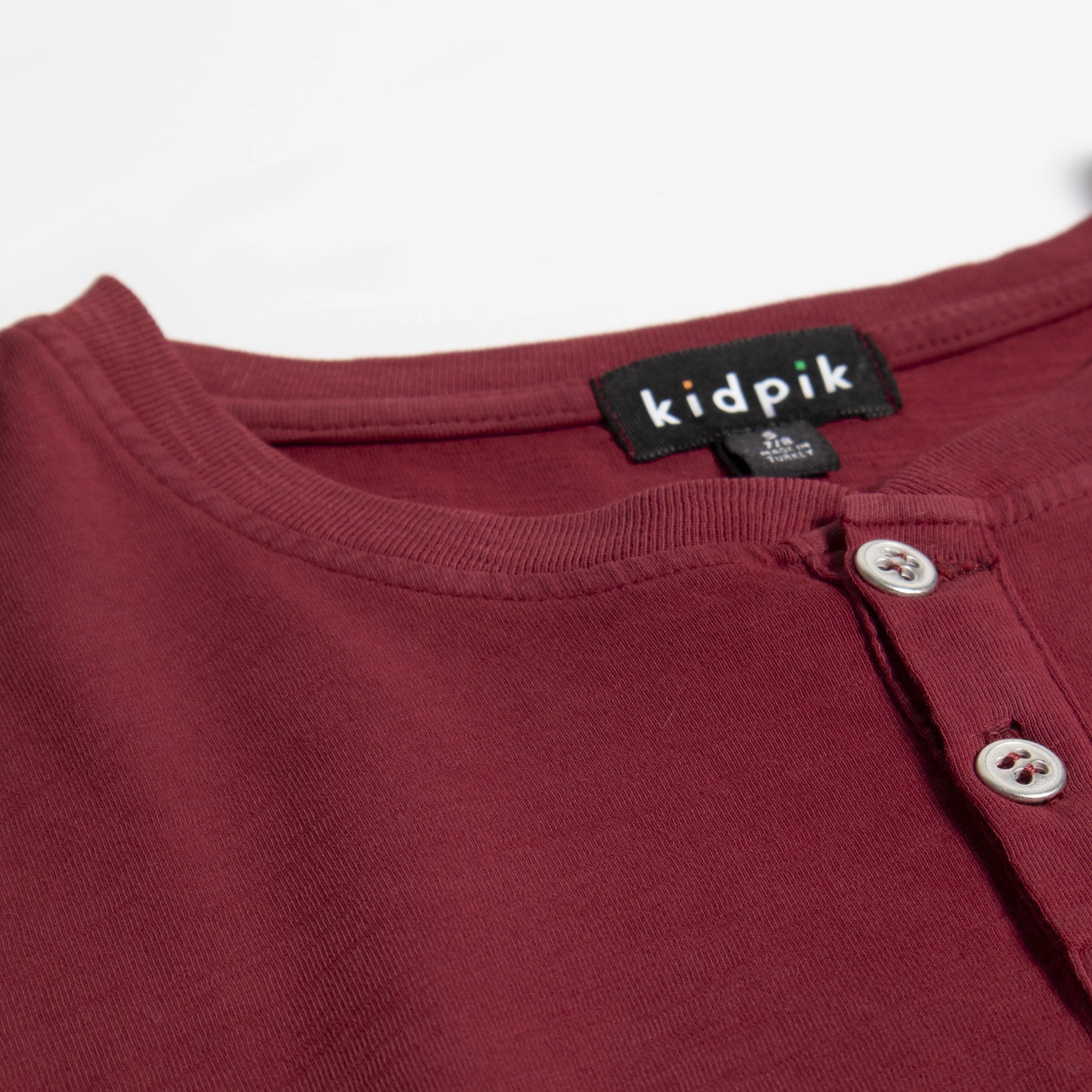 Garment Dye Henley