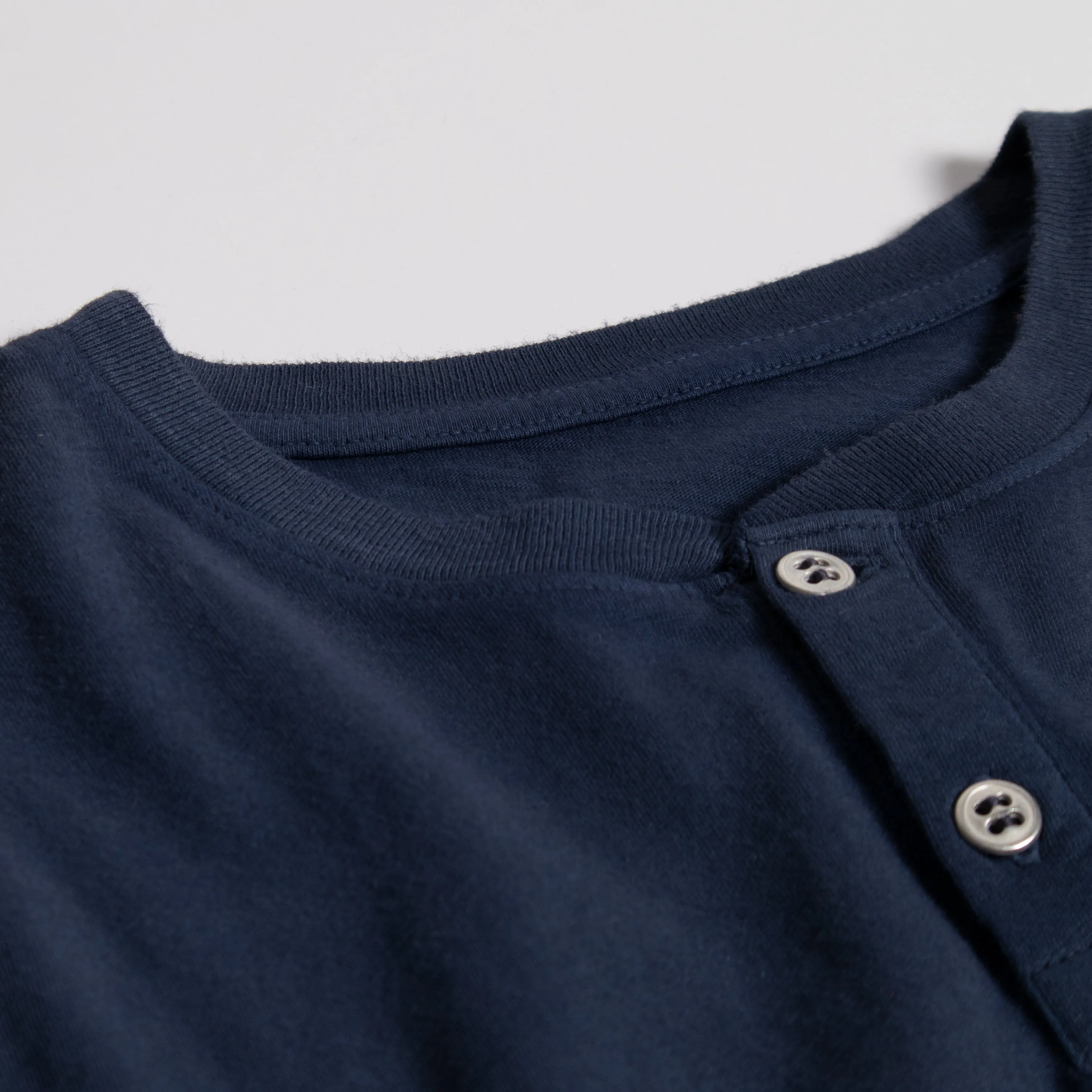 Garment Dye Henley