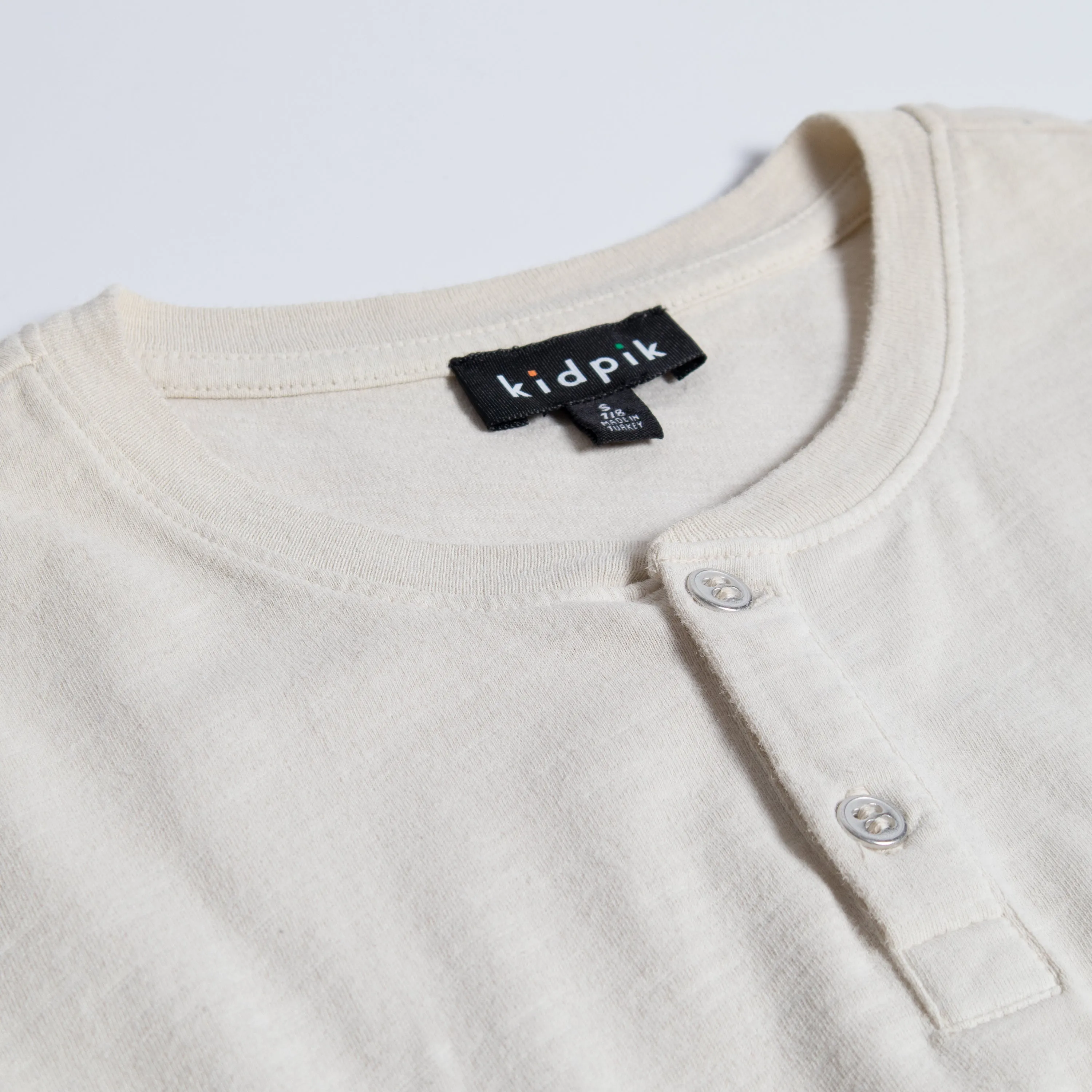 Garment Dye Henley