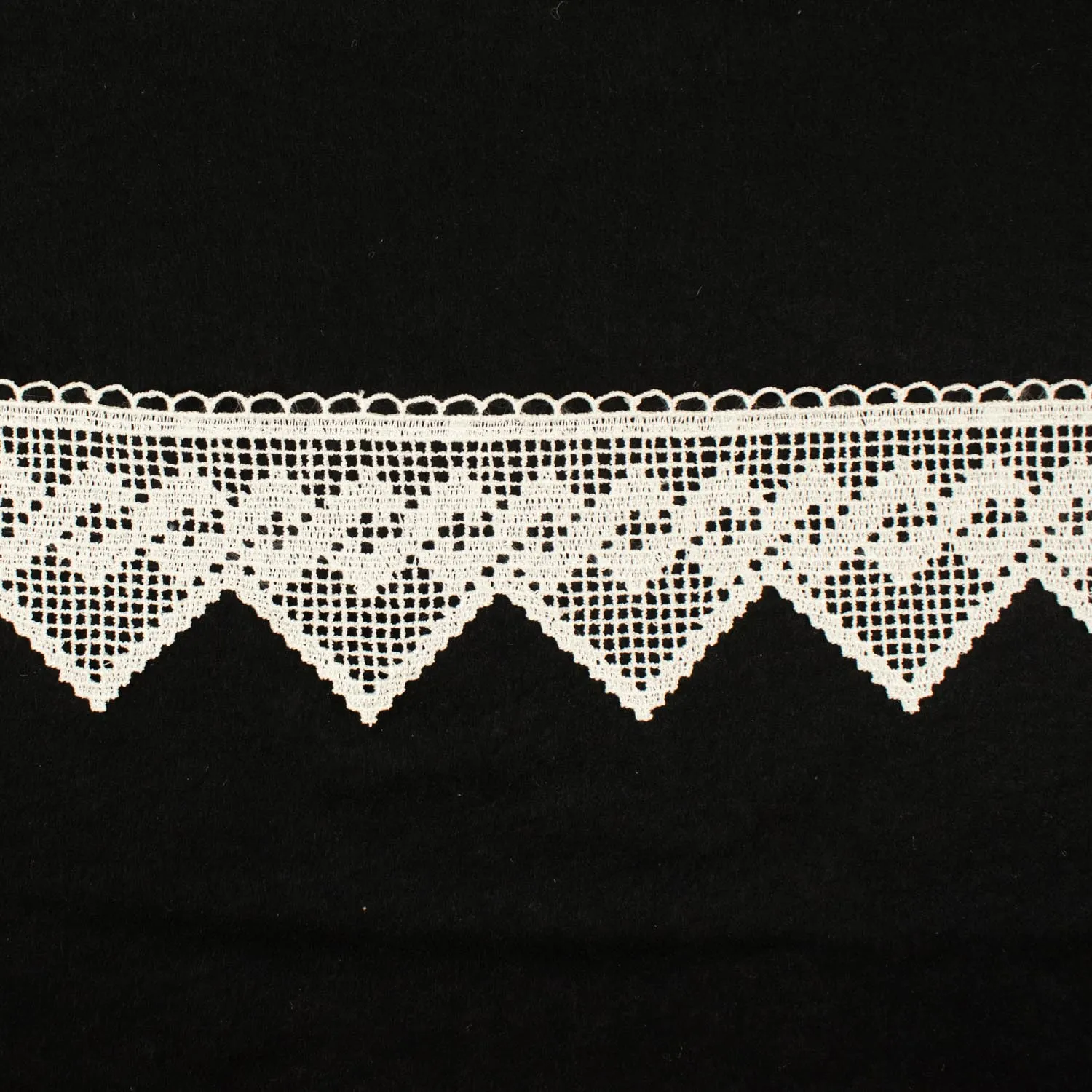 Guipure Macrame Lace Trim Ivory 10cm