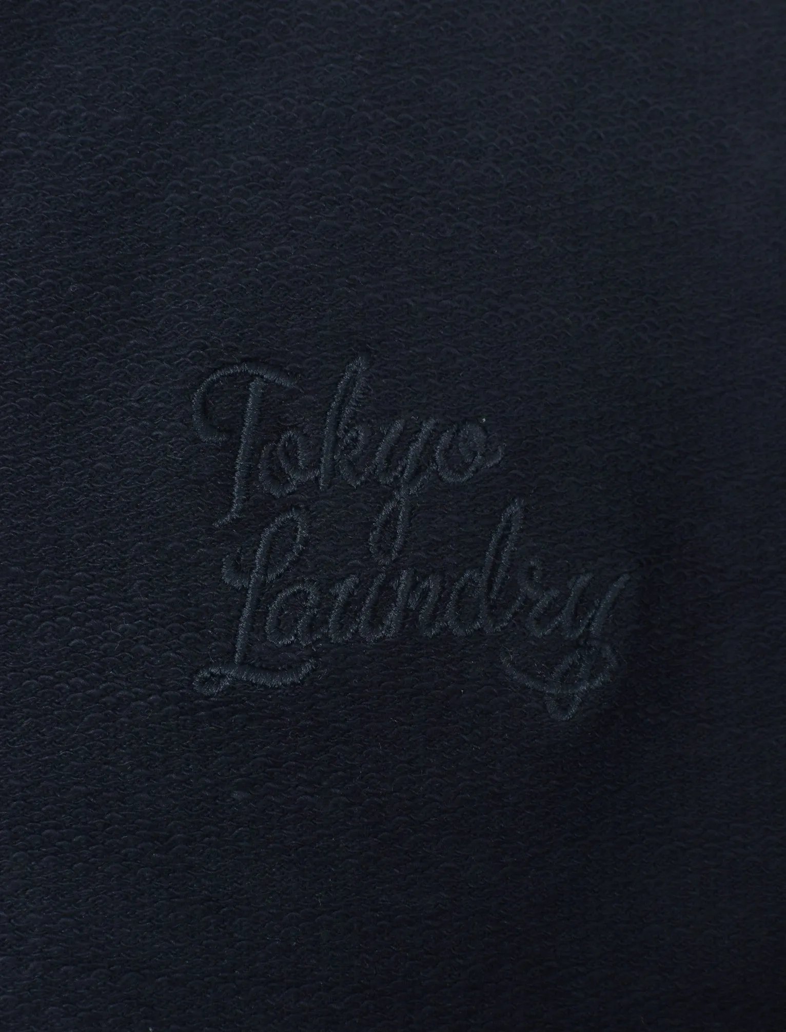 Harlowton Henley Long Sleeve Cotton Top In Black Iris - Tokyo Laundry