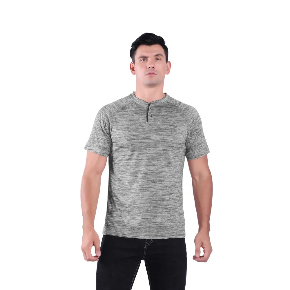 Men's Henley Shirts Short Sleeve