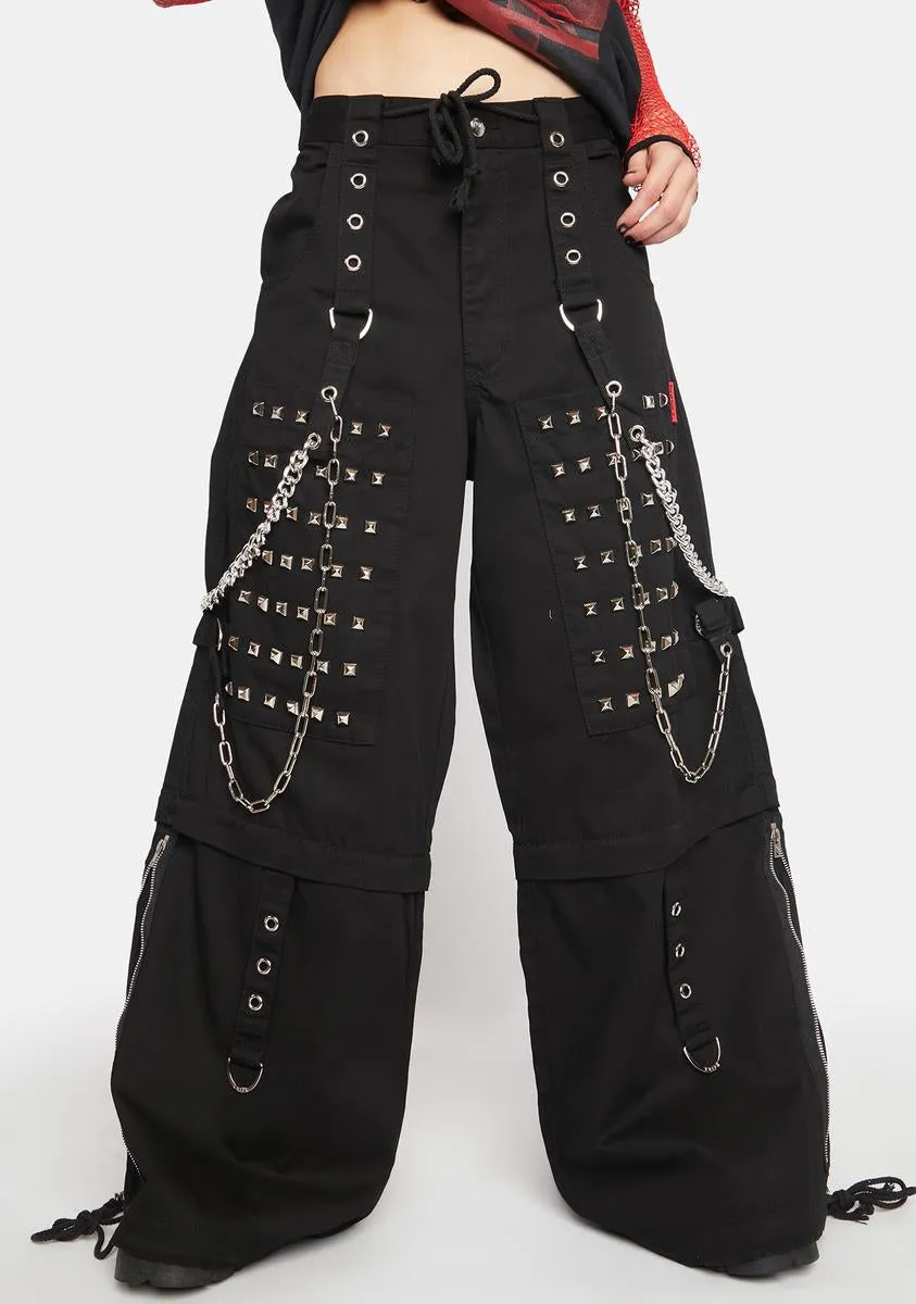 Monster Stud Wide Leg Pants