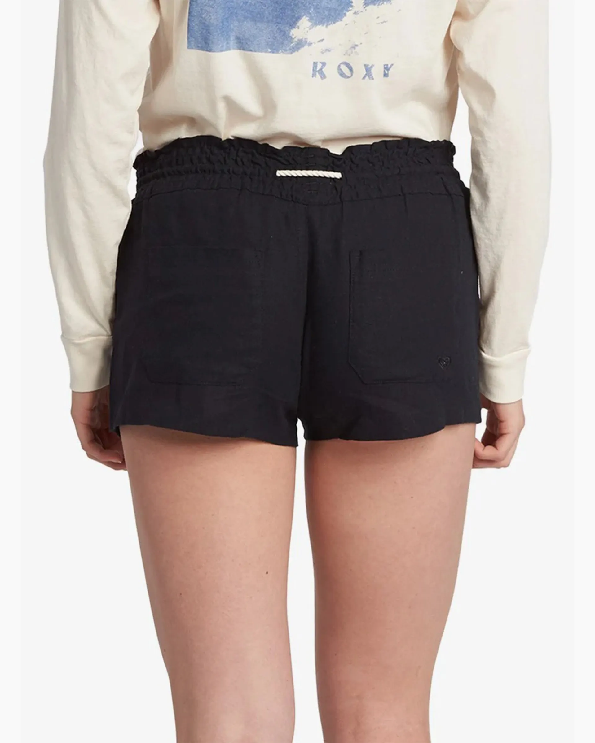 Oceanside Elastic Waist Shorts