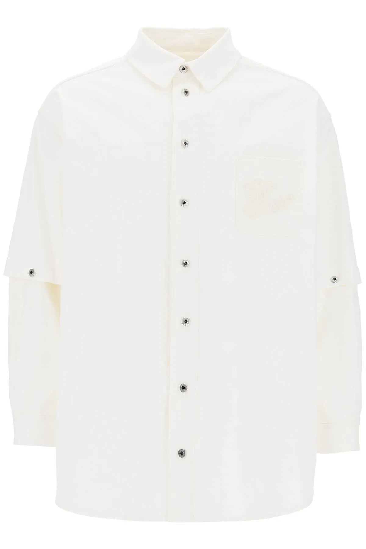 Off-White convertible overshirt with 90's