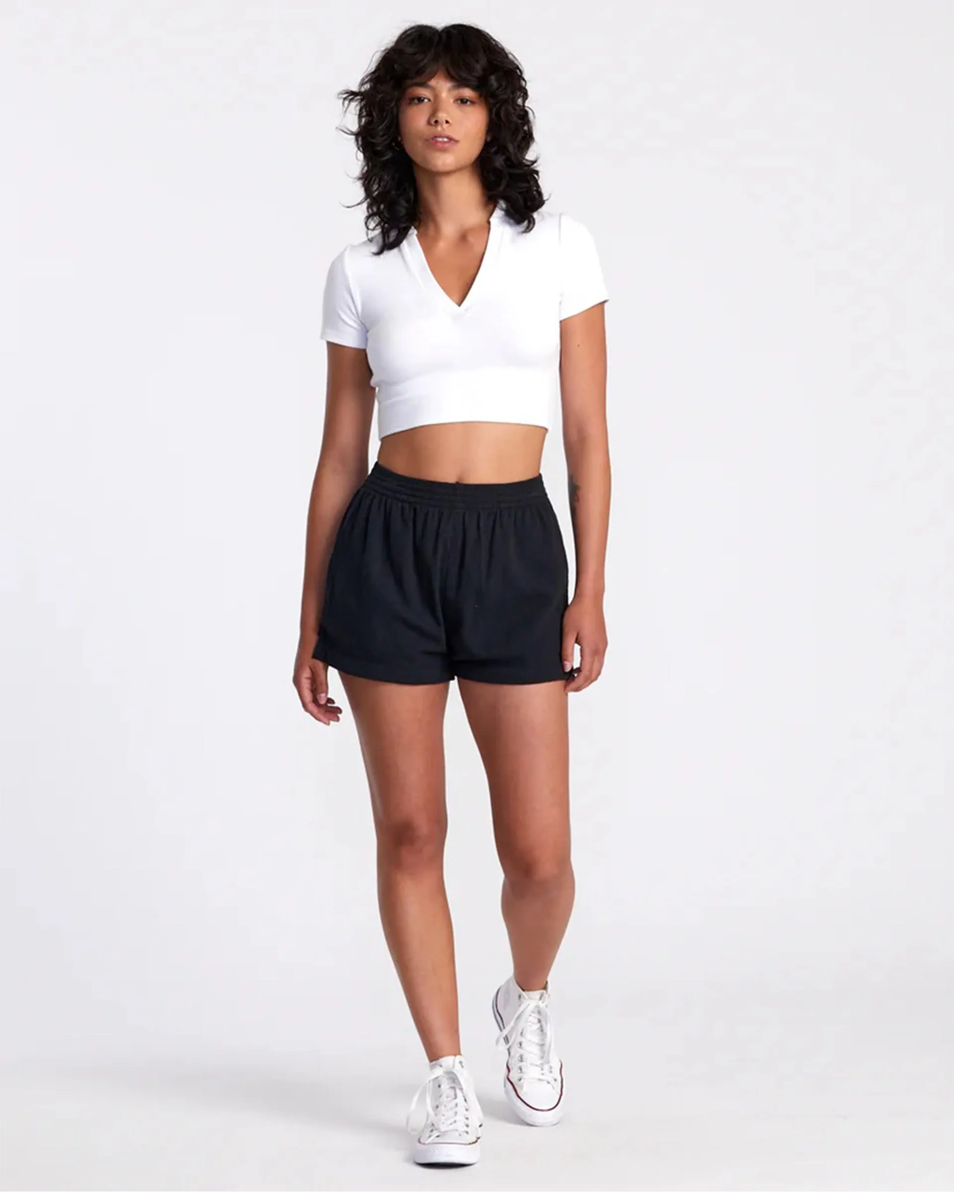 Sawyer Elastic Waist Shorts