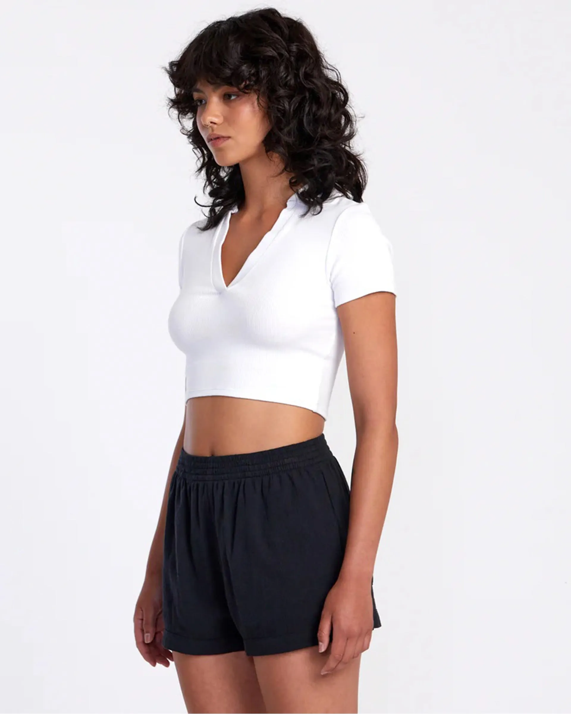 Sawyer Elastic Waist Shorts