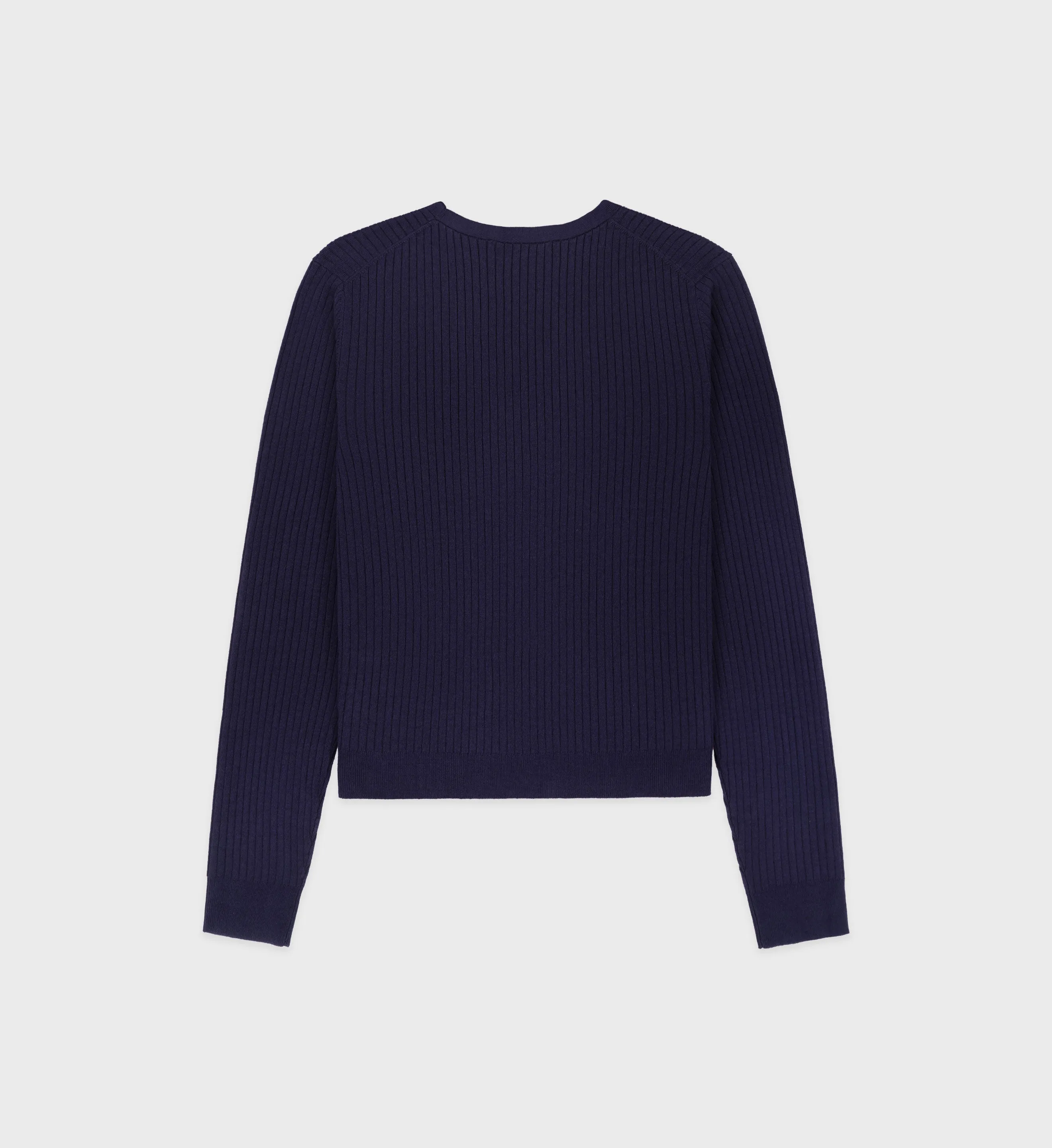 SRHWC Ribbed Cardigan - Navy