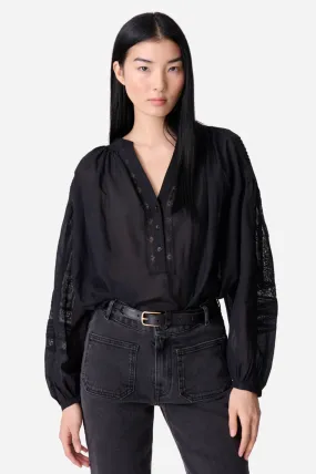 Vanessa Bruno Nipoa Black Blouse