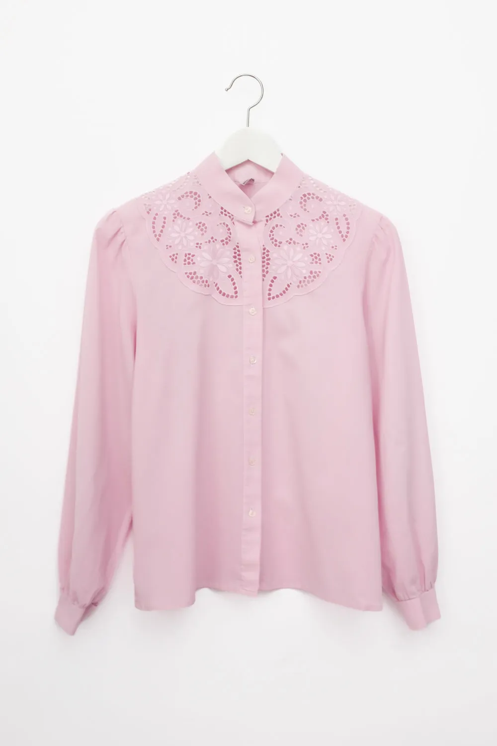 VINTAGE LACE ROSE SHIRT