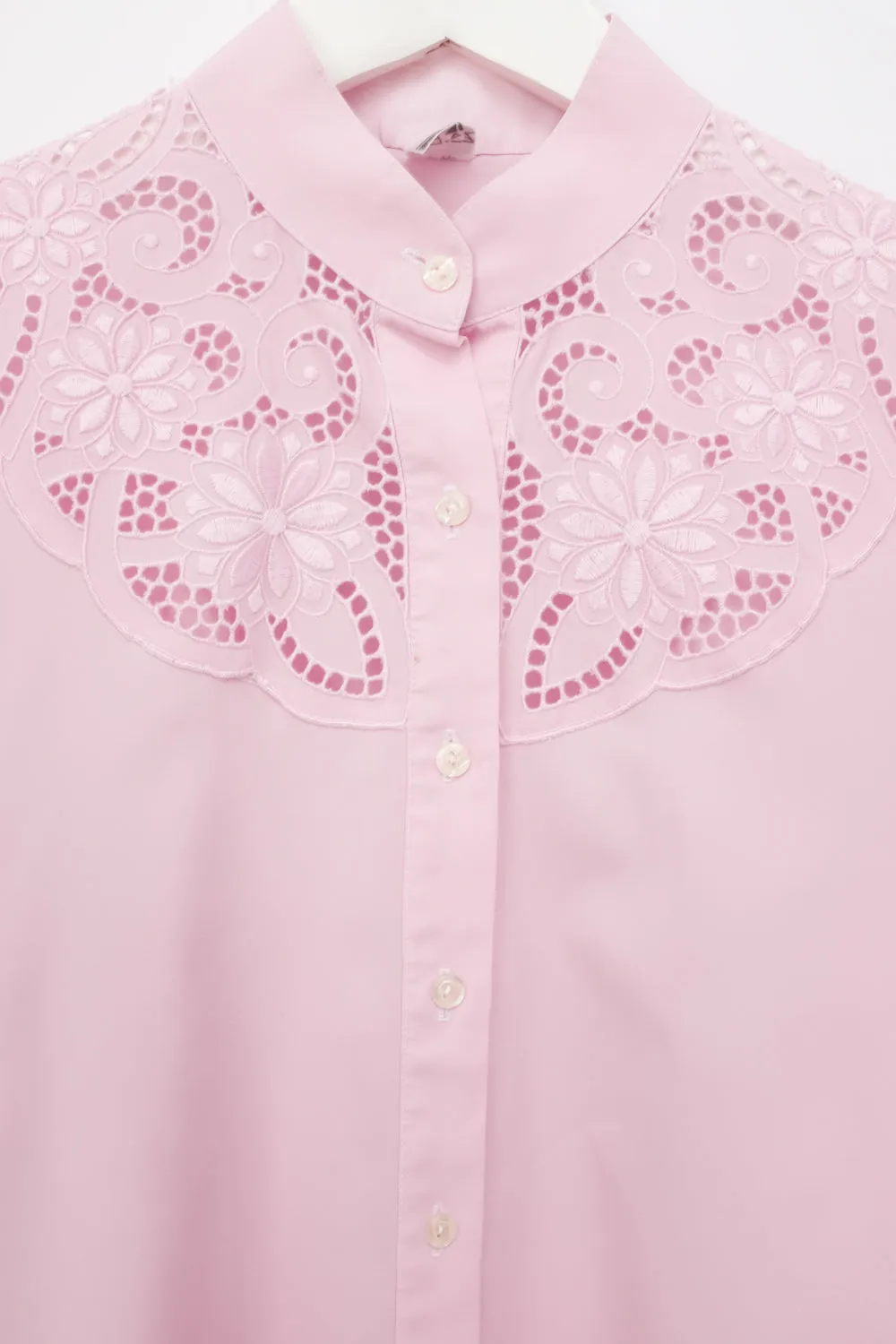 VINTAGE LACE ROSE SHIRT