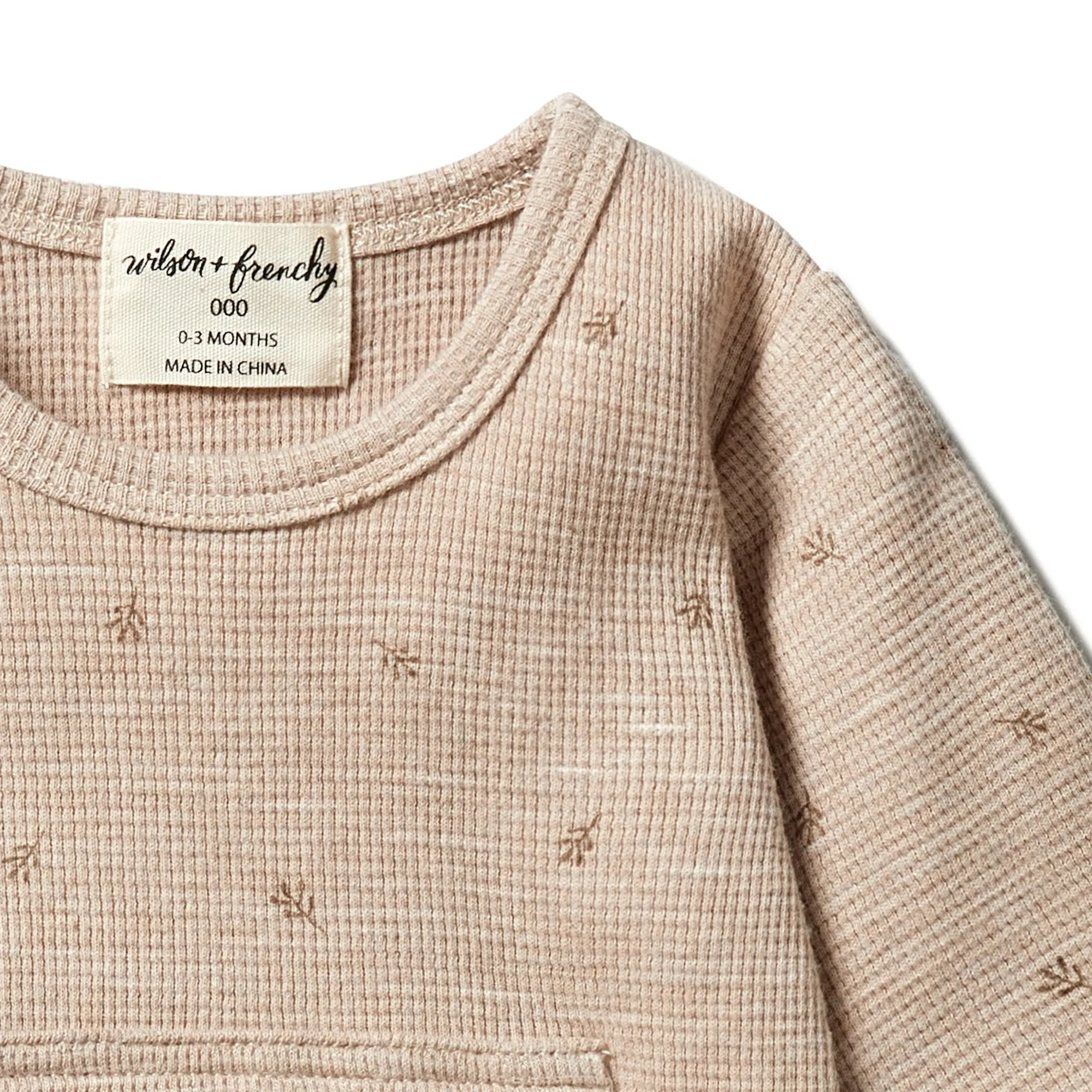 WILSON & FRENCHY WAFFLE SWEAT LEAF